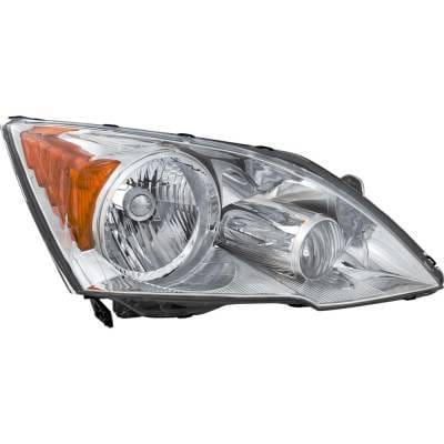 Headlight Compatible With 2007-2011 Honda Cr-V 2.4L I4 K24z Right Passenger Side 166Hp Replaces