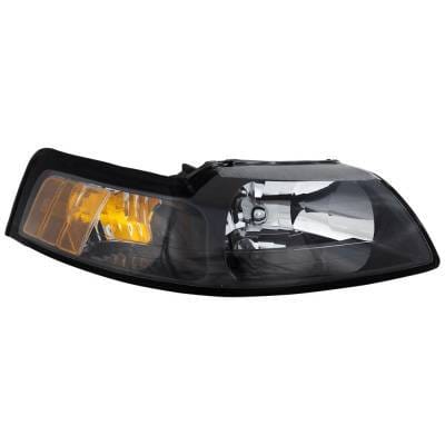 Headlight Compatible With 1999-2004 Ford Mustang Right Passenger Side Replaces 20-5695-91A 20569591A