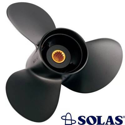 New Aluminum Propeller Compatible With Honda Bf35 13 Spline 35 25-60 Hp For Years 1991-1994 By Part thumbnail 3