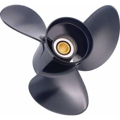 New Aluminum Propeller Compatible With Johnson/Evinrude 4 Stroke 10 Spline 15 For Years 2002-2007 By