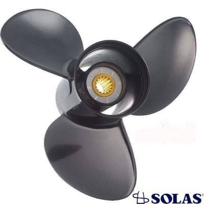 New Aluminum Propeller Compatible With Honda Bf15 8 Spline 15 8-20 Hp For Years 1991-2021 By Part thumbnail 3