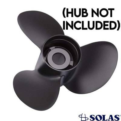 New Aluminum Propeller Compatible With Johnson/Evinrude E-Tec 14 Spline 25 9.9-35 Hp For Years thumbnail 3