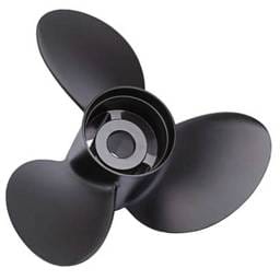 Aluminum Boat Propeller 13.25X17 Pitch 3-Blade Compatible With Johnson Evinrude V4 2 Stroke V4