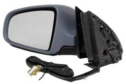 New Left Driver Side Door Mirror Compatible With 2002-2008 Audi A4 Audi A4 Quattro Power Heated