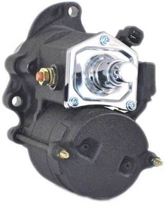 Chrome Push Button Starter Compatible With Harley Touring Softail Flstf Dyna Street Glide Wide thumbnail 6
