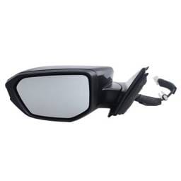 New Left Driver Side Door Mirror Compatible With 2017-2021 Honda Civic Power Heated Manual Folding