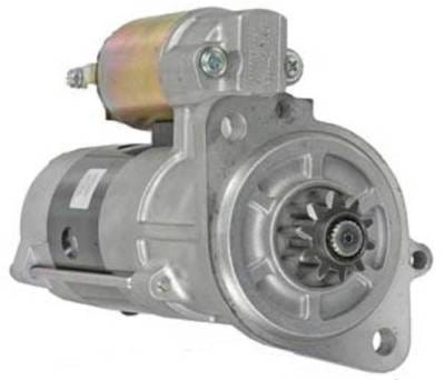 12V Starter Motor Compatible With F18b F18c Forklift Lift Truck S4s S4q2 Diesel G34 G40 Generator thumbnail 4