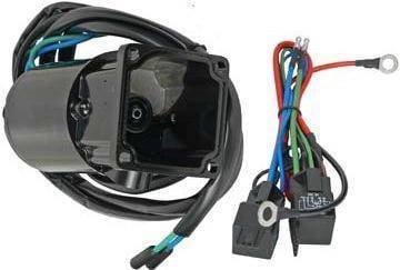 12V Reversible Tilt Trim Motor Compatible With Force Outboard 85 90 120 125 150 Hp Mercury 75 90 100