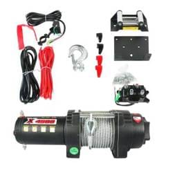 Complete Winch Kit Assembly Compatible With Honda Kawasaki Yamaha Polaris Arctic Cat Can-Am