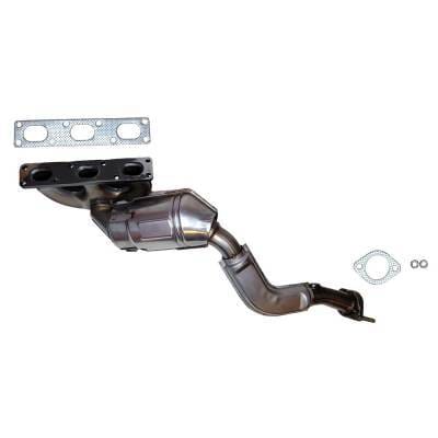 Front Direct-Fit Cat Converter Compatible With 1999 Bmw 328I 528I 3.0L I6 Dohc 24V Replaces Bmw