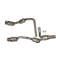 Front Direct-Fit Cat Converter Compatible With 2007-2009 Jeep Wrangler 3.8L V6 Ohv 12V Replaces