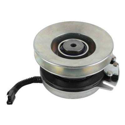 New Electric Pto Clutch Compatible With Warner Equipment 5217-34 Ccw 1 Inch 6 Inch Pulley 80 Ft-Lbs thumbnail 2