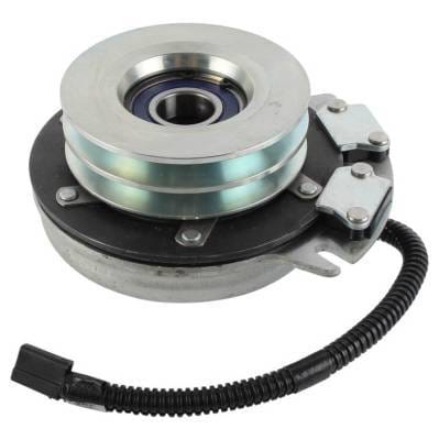 New Electric Pto Clutch Compatible With Warner Equipment 5218-68 Ccw 1 Inch 4.875 Inch Pulley 200 thumbnail 2