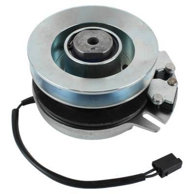 New Electric Pto Clutch Compatible With Warner Equipment 5217-36 Ccw 1 Inch 5.315 Inch Pulley 80 thumbnail 2