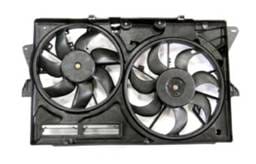 Dual Radiator And Condenser Fan Assembly Compatible With 2013-2017 Ford Lincoln Taurus Mks 3.5L 3.7L