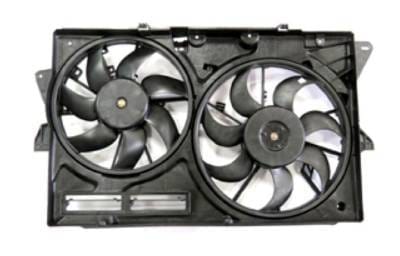 Dual Radiator And Condenser Fan Assembly Compatible With 2013-2017 Ford Lincoln Taurus Mks 3.5L 3.7L thumbnail 2