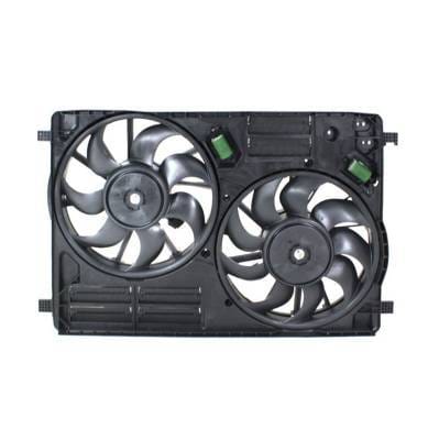 Dual Radiator And Condenser Fan Compatible With 1999-2017 Ford Lincoln Escape Mkc 2015-2016 With