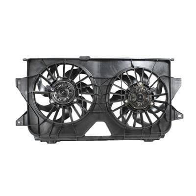 Radiator Condenser Fan Assembly Compatible With Dodge Grand Caravan 2005-2007 Chrysler Town Country thumbnail 5