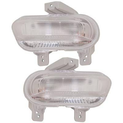 New Pair Of Front Parking Lights Compatible With Jeep Renegade Altitude Sport Utility 4-Door