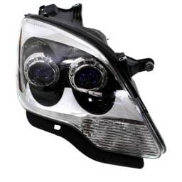 Headlight Assembly Right Passenger Side Compatible With 2007-2008 Gmc Acadia Sle Sport Utility