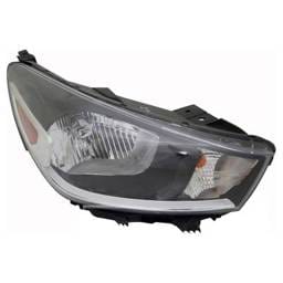 Headlight Assembly Right Passenger Side Compatible With 2018-2020 Kia Rio Ex Sedan Rio Lx Sedan Rio