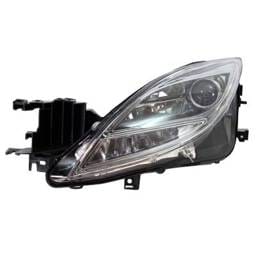 Headlight Assembly Left Driver Side Compatible With 2009-2010 Mazda 6 S Sedan 6 I Sedan Clear Lens