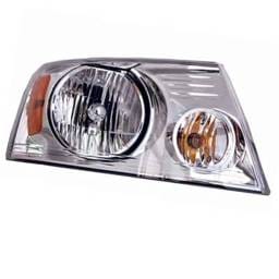 Headlight Assembly Right Passenger Side Compatible With Ford Halogen Clear Lens OEM 7L3z-13008-Fa