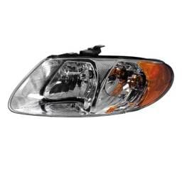 Headlight Assembly Left Driver Side Compatible With 2005-2009 Chevrolet Cobalt Base Coupe Cobalt