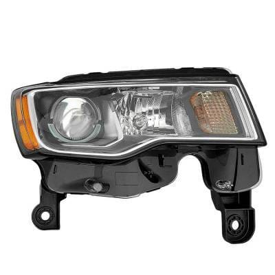 Headlight Assembly Right Passenger Side Compatible With 2017-2021 Jeep Grand Cherokee Sport Utility