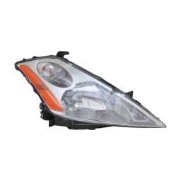 Headlight Assembly Right Passenger Side Compatible With 2003-2007 Nissan Murano Halogen Clear Lens