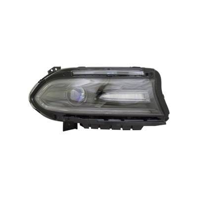 Headlight Assembly Right Passenger Side Compatible With Chrysler Halogen Clear Lens OEM 68294430Af thumbnail 2
