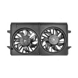 New Dual Radiator And Condenser Fan Compatible With Saturn Aura 2007-09 22719384 Gm3115208