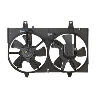 Dual Radiator And Condenser Fan Assembly Compatible With Nissan Maxima 2000 2001 21486-1L000 thumbnail 5