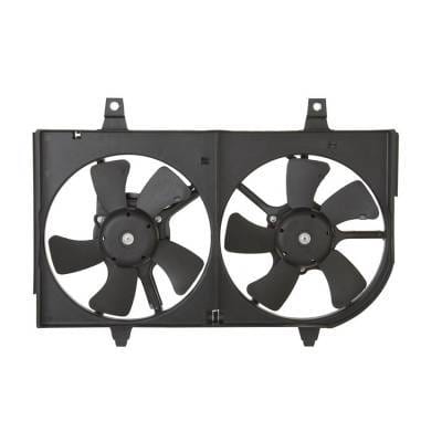 Radiator Condenser Fan Assembly Compatible With Nissan Maxima 2000-2001 21486-1L010 214861L010