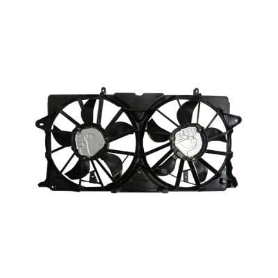 Dual Radiator & Condenser Fan Compatible With 2014-2018 Cadillac Chevrolet Gmc Tahoe Sierra 1500 thumbnail 10
