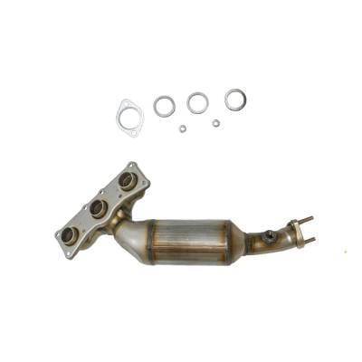Rear Direct-Fit Cat Converter Compatible With 2006 Bmw 328I Xd 3.0L I6 Dohc 24V Replaces Bmw