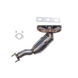 Rear Direct-Fit Cat Converter Compatible With 2001-2003 Bmw 530I X5 3.0L I6 Dohc 24V Replaces Bmw