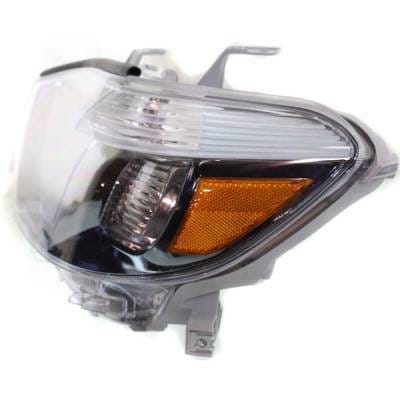 Headlight Compatible With 2008-2010 Toyota Highlander 2.7L 3.5L I4 Left Driver Side Halogen thumbnail 3