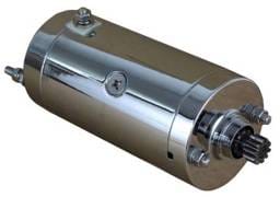 Chrome Type Starter Compatible With Harley Davidson Flh Electra Glide 1200Cc 1340Cc 1975-1982