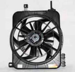 New Dual Radiator Condenser Fan Assembly Compatible With Pontiac Sunfire 2002-2004 2.2L 2198Cc