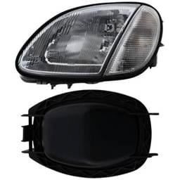Headlight Compatible With 1998-2004 Mercedes-Benz Slk230 Slk320 Slk32 Amg Left Driver Side Halogen