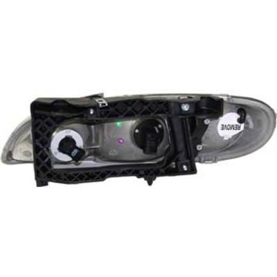 Headlight Compatible With 1996-1998 Pontiac Grand Am Right Passenger Side Replaces 16524658 thumbnail 7