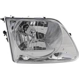 Headlight Compatible With 1997-2004 Ford F-250 F-150 F-150 Lightning F-150 Heritage 4.2L 4.6L V6