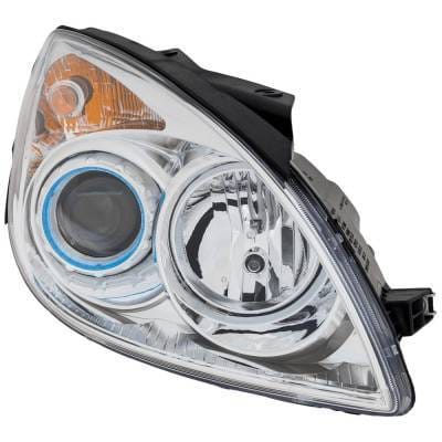 Headlight Compatible With 2010-2012 Hyundai Elantra 1.8L 2.0L I4 Nu Right Passenger Side Halogen