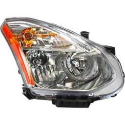 Headlight Compatible With 2013 Nissan Rogue 2.5L I4 Qr25de Right Passenger Side Halogen Repn100315q