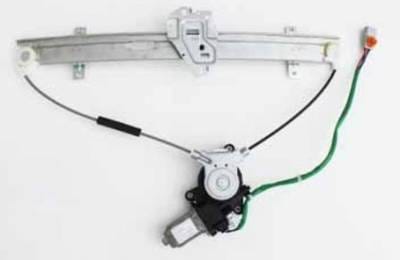 New Front Left Window Regulator Compatible With 2001 2002 2003 2004 2005 Honda Civic 125-58878L thumbnail 2