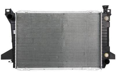 Cooling Radiator Compatible With 1987-1991 Ford F-250 Ford F-350 1990-1991 Ford Bronco 1990 Ford Ii thumbnail 2