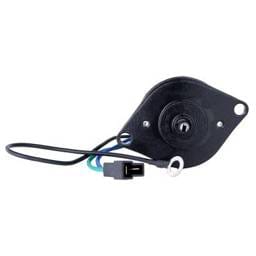 12V Tilt Trim Motor Compatible With 1978-1985 Omc Stern Drive Reversible 3-Wire Slotted Shaft