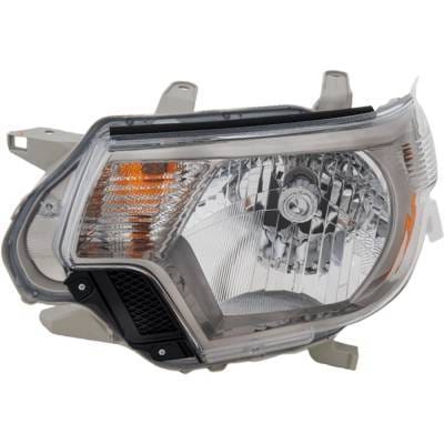 Headlight Compatible With 2014-2015 Toyota Tacoma 2.7L 4.0L I4 Left Driver Side Halogen Rt10010046q