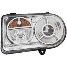 Headlight Compatible With 2005-2010 Chrysler 300 2.7L 3.5L V6 Eer Egg Left Driver Side Xenon